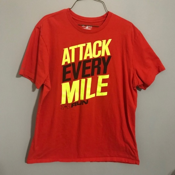 Under Armour Other - Under Armour ATTACK EVERY MILE RUN T-Shirt Size L